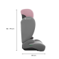 Kinderkraft I-SPARK 2 PLUS столче за кола PINK