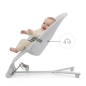 Шезлонг KinderKraft MIMI LIGHT GREY Шезлонг KinderKraft MIMI LIGHT GREY
