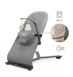 Шезлонг KinderKraft MIMI Dark Grey