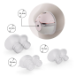 Двойна помпа за кърма KinderKraft MAMAFLOW DOUBLE PINK Двойна помпа за кърма KinderKraft MAMAFLOW DOUBLE PINK
