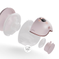 Двойна помпа за кърма KinderKraft MAMAFLOW DOUBLE PINK Двойна помпа за кърма KinderKraft MAMAFLOW DOUBLE PINK