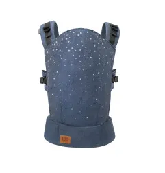 KinderKraft NINO ергономична раница CONFETTI DENIM