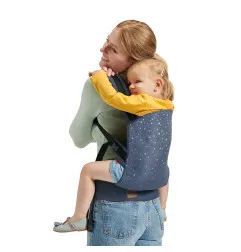 KinderKraft NINO ергономична раница CONFETTI DENIM – снимка 5