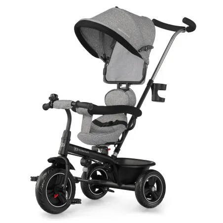 Триколка KinderKraft FREEWAY, Сив меланж
