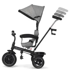 Триколка KinderKraft FREEWAY, Сив меланж – снимка 5