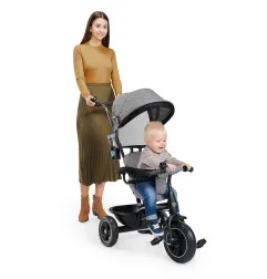 Триколка KinderKraft FREEWAY, Сив меланж – снимка 11
