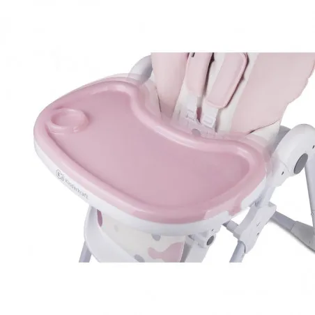 KinderKraft столче за хранене YUMMY розово