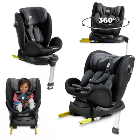 Столче за кола Kinderkraft XRIDER i-size, Черно