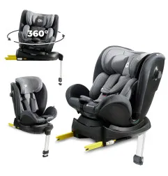 Столче за кола Kinderkraft XRIDER i-size, Сиво