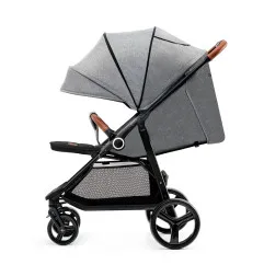 Бебешка количка Kinderkraft Grande Plus, Сива