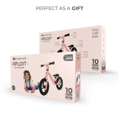 Kinderkraft XPLOIT колело за баланс BUBBLEGUM PINK – снимка 13