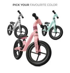 Kinderkraft XPLOIT колело за баланс BUBBLEGUM PINK