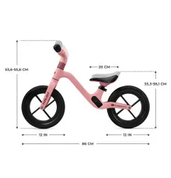 Kinderkraft XPLOIT колело за баланс BUBBLEGUM PINK – снимка 3