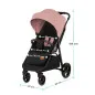 Бебешка количка Kinderkraft Grande Plus, Розова