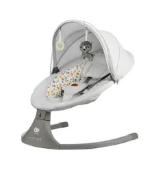 Електрическа люлка/шезлонг KinderKraft LUMI 2,  Light Grey
