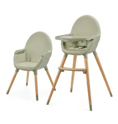 Столче за хранене Kinderkraft Fini 2, 2в1, Green