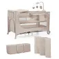 Kinderkraft JOY FULL 2 бебешка кошара с аксесоари BEIGE