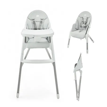 Kinderkraft DINNLY столче за хранене GREY