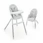 Kinderkraft DINNLY столче за хранене GREY