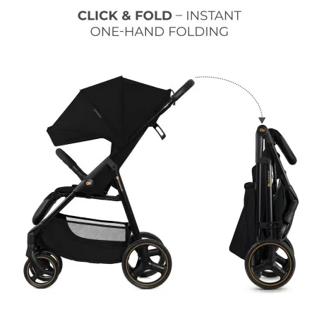 Kinderkraft TRIG 3 бебешка количка ONYX BLACK