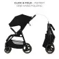 Kinderkraft TRIG 3 бебешка количка ONYX BLACK
