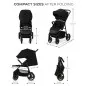 Kinderkraft TRIG 3 бебешка количка ONYX BLACK