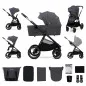 KinderKraft бебешка количка 2в1 NEA 2.0 DEEP GREY