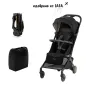 KinderKraft PILOT 2 бебешка количка MIDNIGHT BLACK