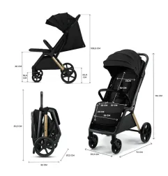 Комбинирана количка Kinderkraft Loom, Ink Black