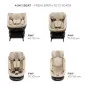 Kinderkraft XPEDITION 3 столче за кола i-Size BEIGE