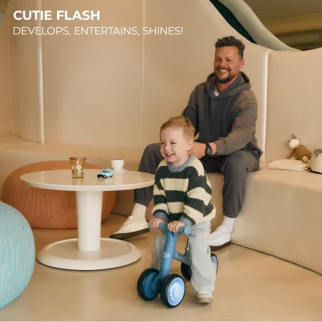 Kinderkraft CUTIE FLASH колело за баланс BLUE