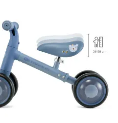 Kinderkraft CUTIE FLASH колело за баланс BLUE – снимка 6