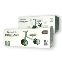 Kinderkraft CUTIE FLASH колело за баланс GREEN – снимка 9