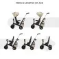KinderKraft EASYTWIST бежова триколка