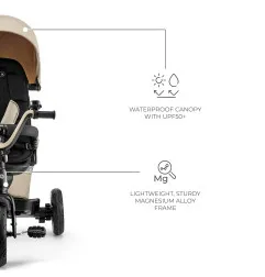KinderKraft EASYTWIST бежова триколка – снимка 7