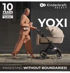Kinderkraft YOXI бебешка количка 3в1 MYSTIC GREEN