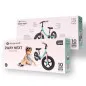Kinderkraft колело за баланс 2WAY NEXT OFFROAD CANDY MINT