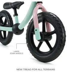 Kinderkraft колело за баланс 2WAY NEXT OFFROAD CANDY MINT