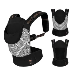 Kinderkraft HUGGY ергономична раница BIZUU lunar black