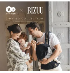 Kinderkraft HUGGY ергономична раница BIZUU lunar blaack – снимка 10