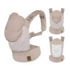 Kinderkraft HUGGY ергономична раница BIZUU dune whisper