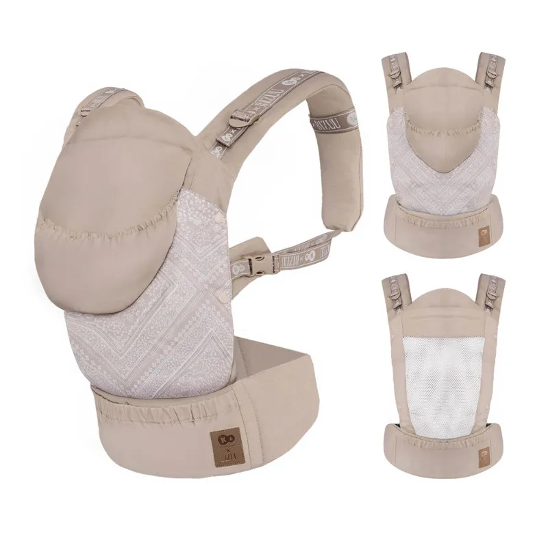 Kinderkraft HUGGY ергономична раница BIZUU dune whisper