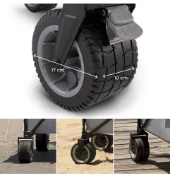 Kinderkraft Rollster сгъваема количка за деца ANTHRACITE