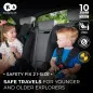 Kinderkraft SAFETY FIX 2 столче за кола BLACK