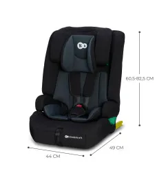 Kinderkraft SAFETY FIX 2 столче за кола BLACK – снимка 11
