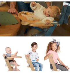 KinderKraft столче за хранене + възглавница ENOCK Nordic Breeze – снимка 8