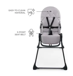 Kinderkraft BINCI столче за хранене GREY – снимка 5