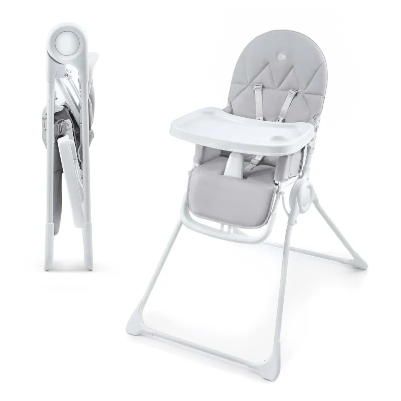 Kinderkraft BINCI столче за хранене LIGHT GREY