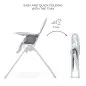 Kinderkraft BINCI столче за хранене LIGHT GREY