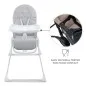 Kinderkraft BINCI столче за хранене LIGHT GREY